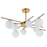Люстры На штанге Escada 642/8P G9*40W Brass