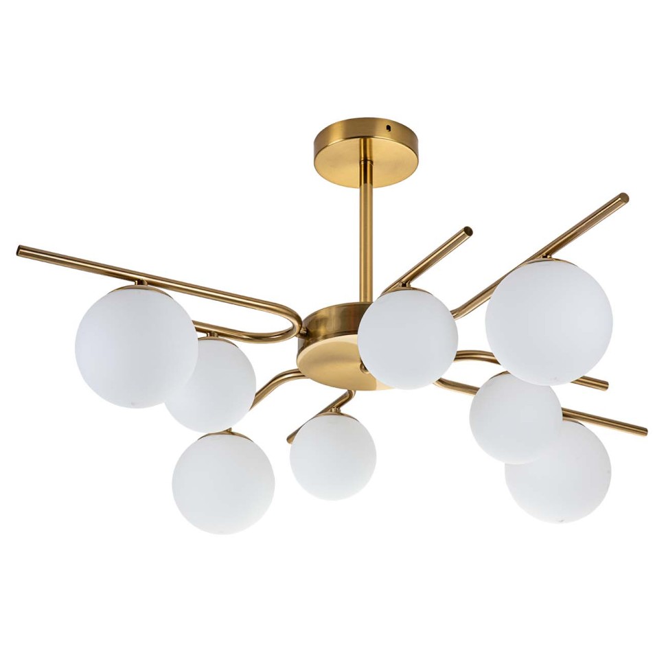 Люстры На штанге Escada 642/8P G9*40W Brass