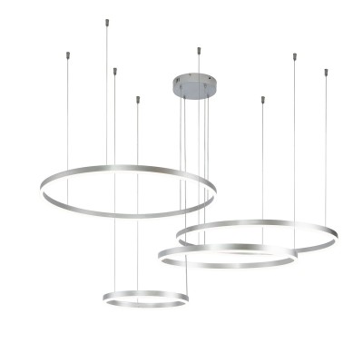 INDIGO Подвесной светильник GALASS 14001/4P Silver