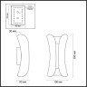 Светильник настенный Odeon Light 3886/6WG