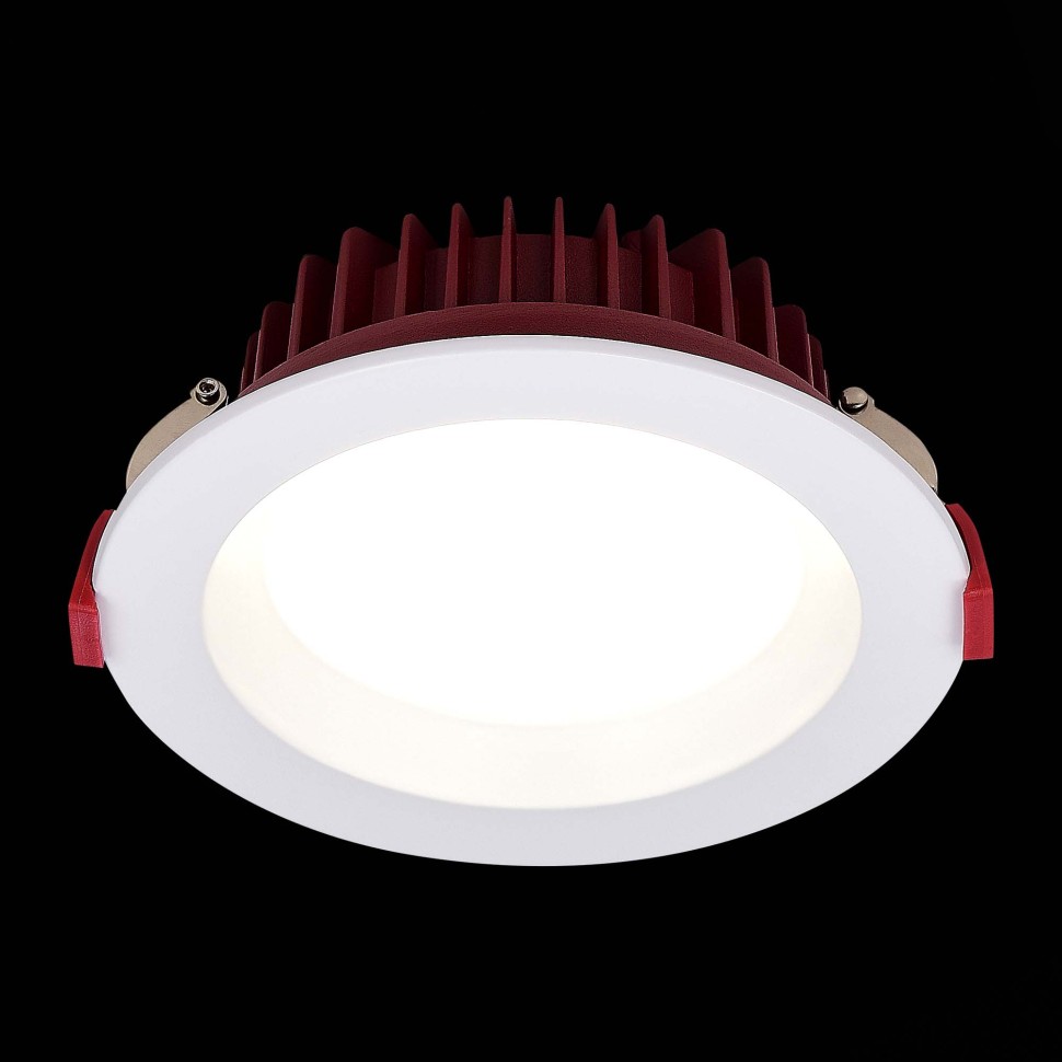 ST752.548.12 Св-к встр. Белый LED 1*12W 4000K 960Lm Ra80 100° IP44 D115xH47 100-240VV