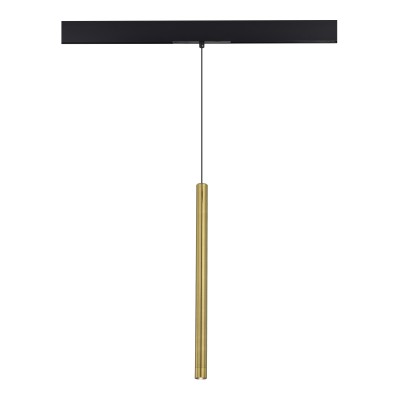 ST683.346.08 Магнитный трековый светильник Золотистый LED 1*8W 4000K 450Lm Ra90 24° IP20 D30xH500 48