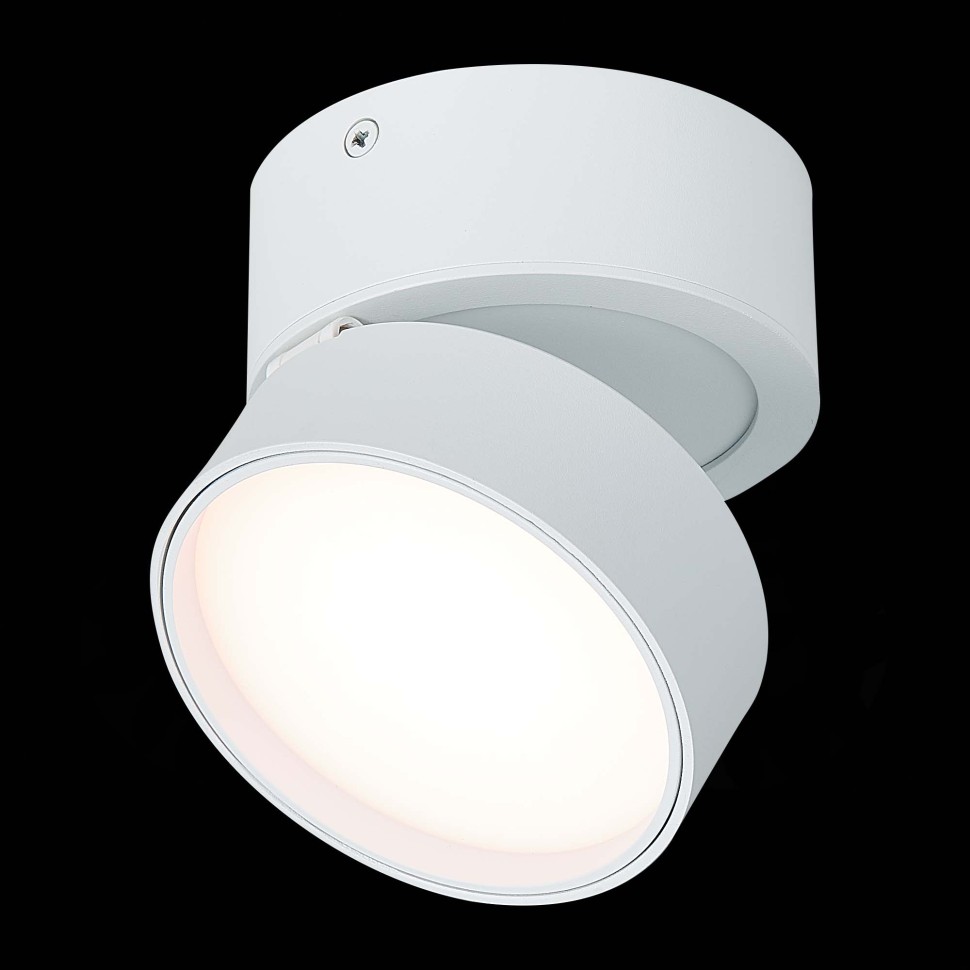ST651.532.14 Светильник потолочный поворотный Белый LED 1*14W 3000K 1 100Lm Ra>90 120° IP20 D105xH88