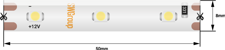 Лента светодиодная SWG SWG360 SWG360-12-4.8-R-M 010115