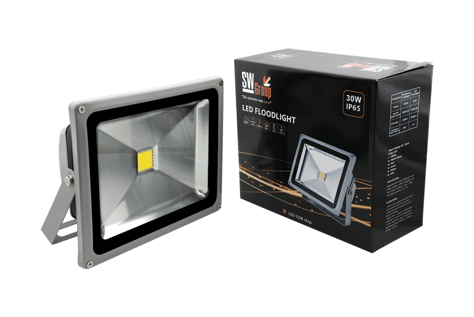 Прожектор светодиодный COB FL-COB-30-CW 002268