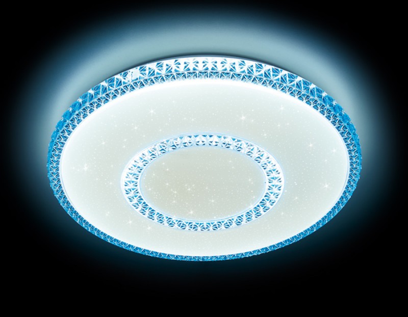 Накладной светильник Ambrella Light F99 BL 96W D500