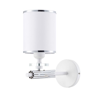 Настенные светильники Бра Escada 1157/1A E27*60W Matt white/Chrome