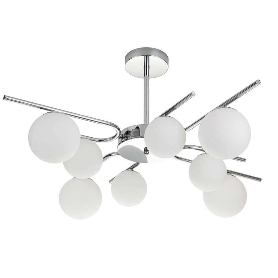 Люстры На штанге Escada 642/8P G9*40W Silver