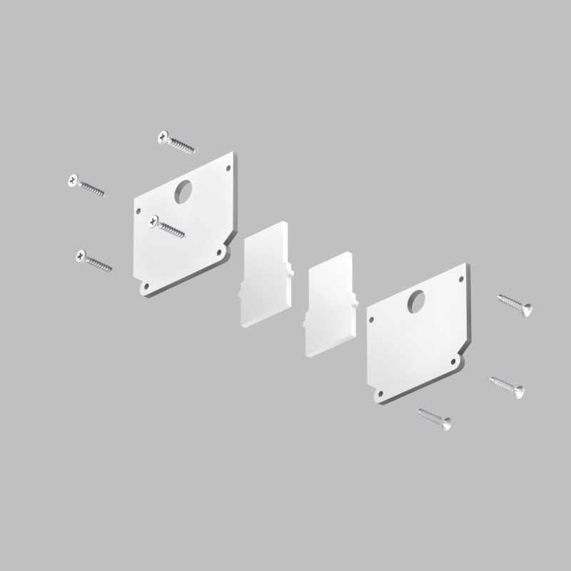 Заглушка Denkirs TR2025-WH