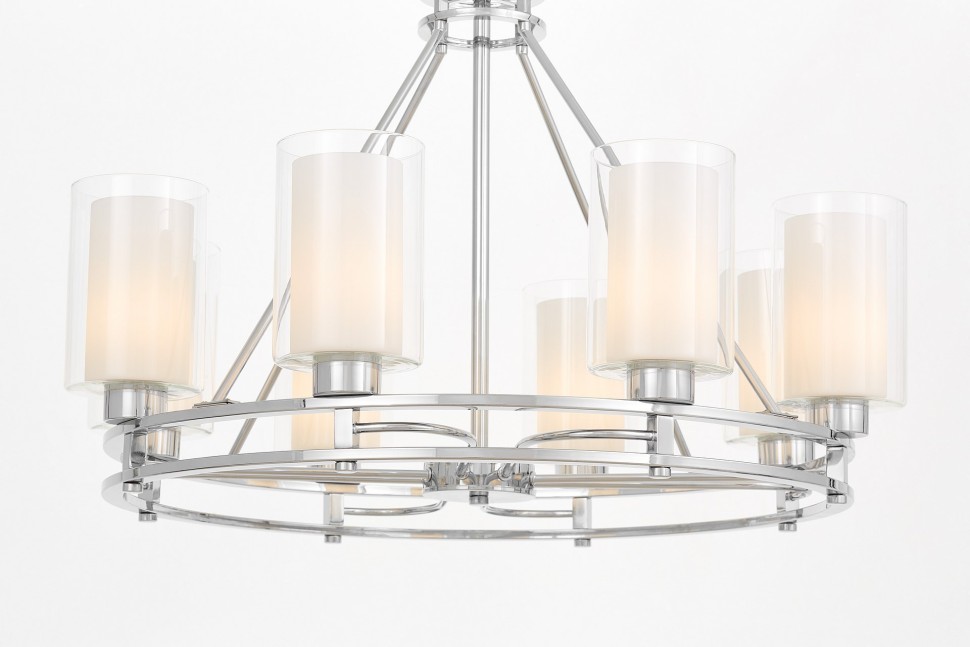 Подвесной светильник Lumina Deco Marietta LDP 8025-8 CHR+WT