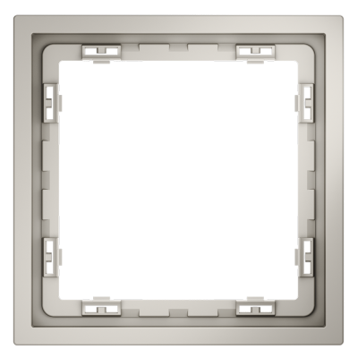 Рамка пластиковая VOLTUM S70 на 1 пост, (кашемир)
