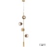 Подвесной светильник iLamp ARTIS 8149P/4A BRASS&SMOKY