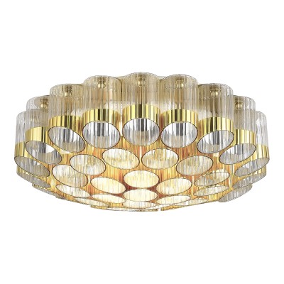 SL1662.302.19 Светильник потолочный ST-Luce Латунь/Латунь, Прозрачный E14 19*60W