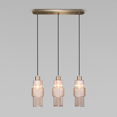 Подвесной светильник Eurosvet 50209/3 бронза