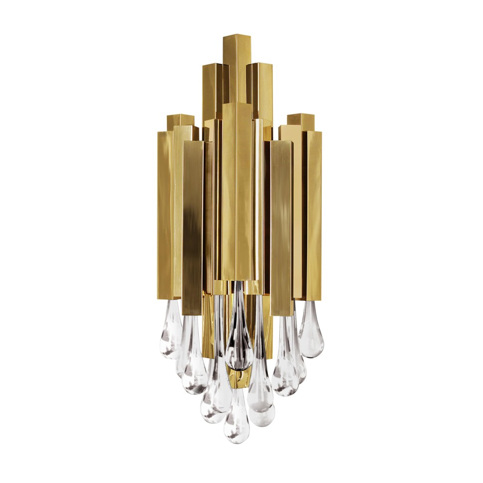 Настенный светильник Delight Collection KM0988W-3 gold