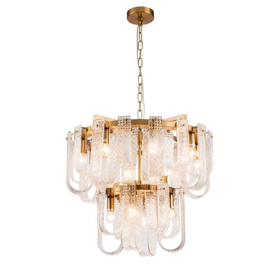 INDIGO Подвесной светильник BRINA 12027/12P Brass