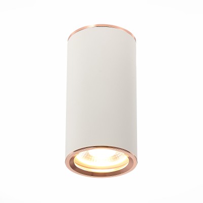 ST111.527.01 Светильник потолочный Белый GU10 1*50W D54xH105 220V Без ламп