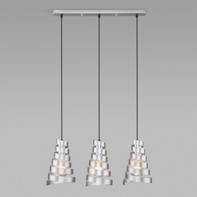 Подвесной светильник Eurosvet 50058/3 серебро