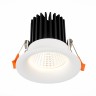 ST703.538.10 Св-к встр. Белый LED 1*10W 3000K 900Lm Ra>90 38° IP20 D85xH75 170-240V