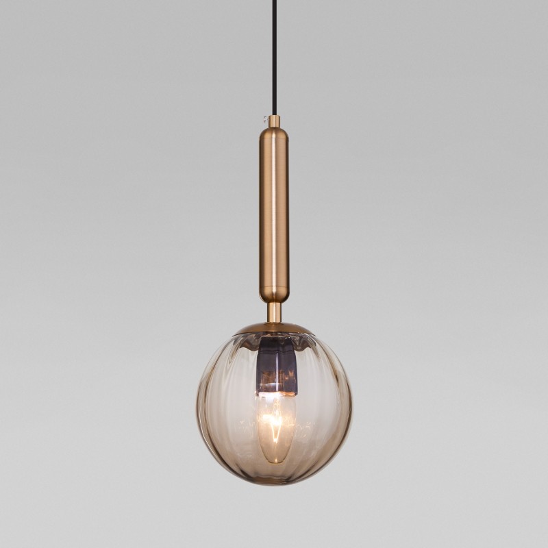 Подвесной светильник Eurosvet 50208/1 янтарный