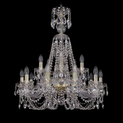 Подвесная люстра Bohemia Ivele 1406/10+5/240/XL-78 G