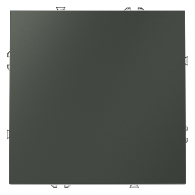 Перекрестный переключатель встраиваемый VOLTUM S70 одноклавишный 10А, (титан)