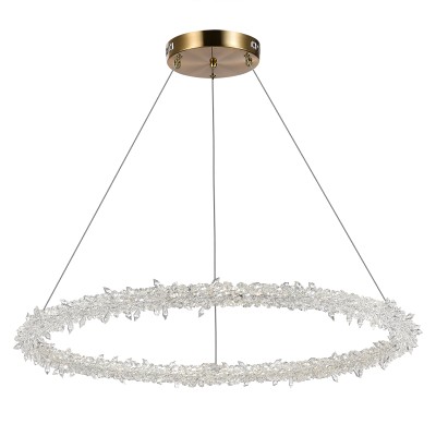 SL6105.213.01 Люстра подвесная ST-Luce Золотистый/Прозрачный LED 1*73W 3000 - 6500K