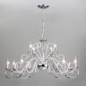 Подвесная люстра Eurosvet 60090/12 хром