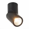 ST650.442.10 Светильник потолочный Черный LED 1*10W 4000K 800Lm Ra>90 38° IP44 D62xH151 165-265V