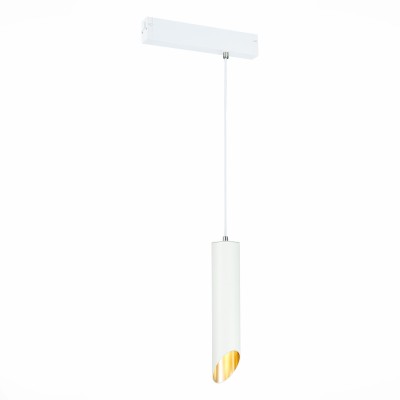 ST508.503.01 Св-к трек. Белый GU10 1*50W  IP20 D60xH300 180-240V Без ламп