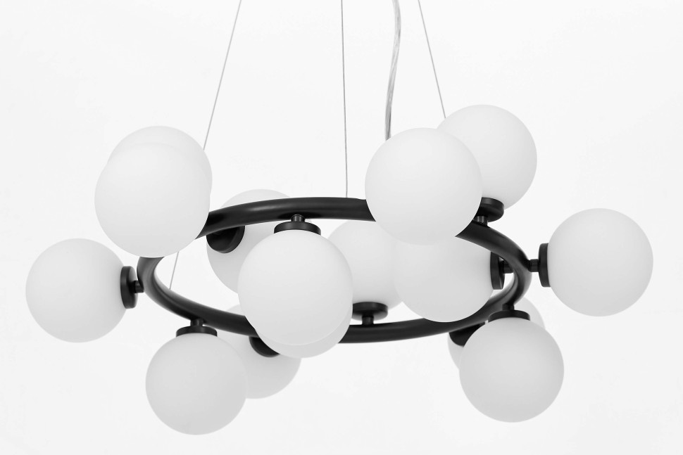 Подвесной светильник Lumina Deco Marsiada LDP 6033-15 BK