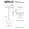 Подвесной светильник Citilux CL102013