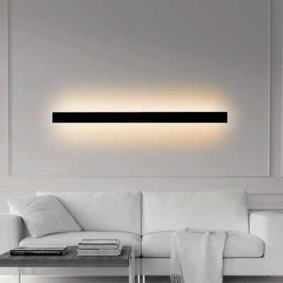 Настенный светильник Freccia 160 см, черный 101103