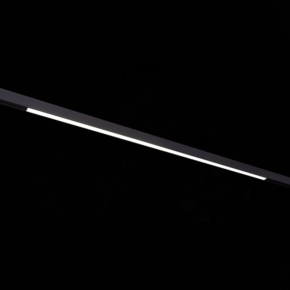 ST360.436.40 Магнитный трековый светильник Черный LED 1*40W 3000K 2 600Lm Ra>90 120 IP20 L1 206xW22x