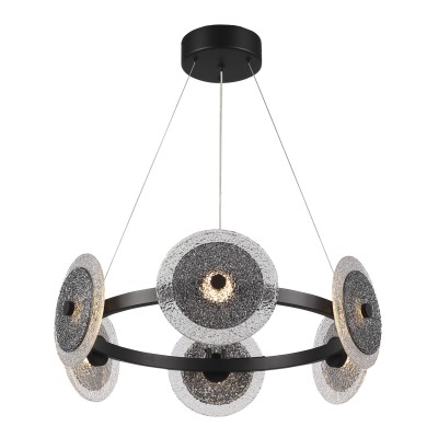 SL6142.433.01 Светильник подвесной ST-Luce черный/дымчатый LED 1*34W 4000K