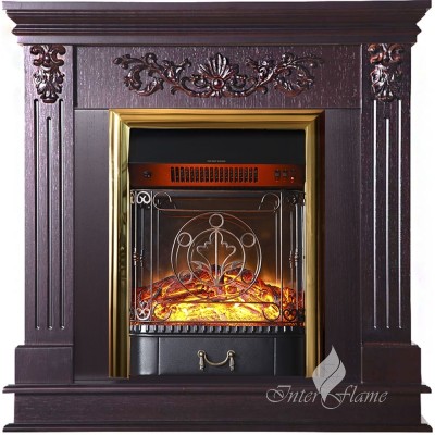 Каминокомплект Inter Flame Берта Люкс с очагом Fobos/Majestic