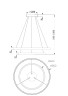 Подвесной светильник Maytoni MOD058PL-L74BS4K