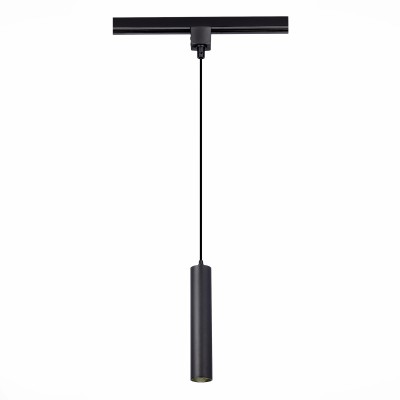 ST151.406.01 Светильник трековый Черный GU10 1*50W IP20 D54xH290 220V Без ламп