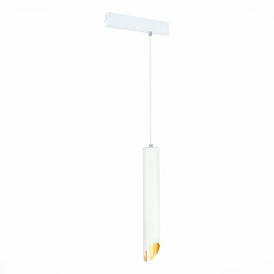 ST508.513.01 Св-к трек. Белый GU10 1*50W  IP20 D60xH400 180-240V Без ламп