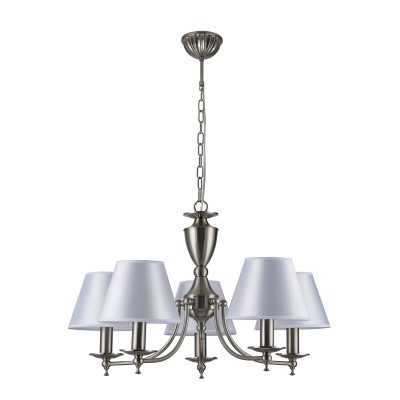 Люстры Подвесные Escada 1144/5PL E14*40W Satin nickel
