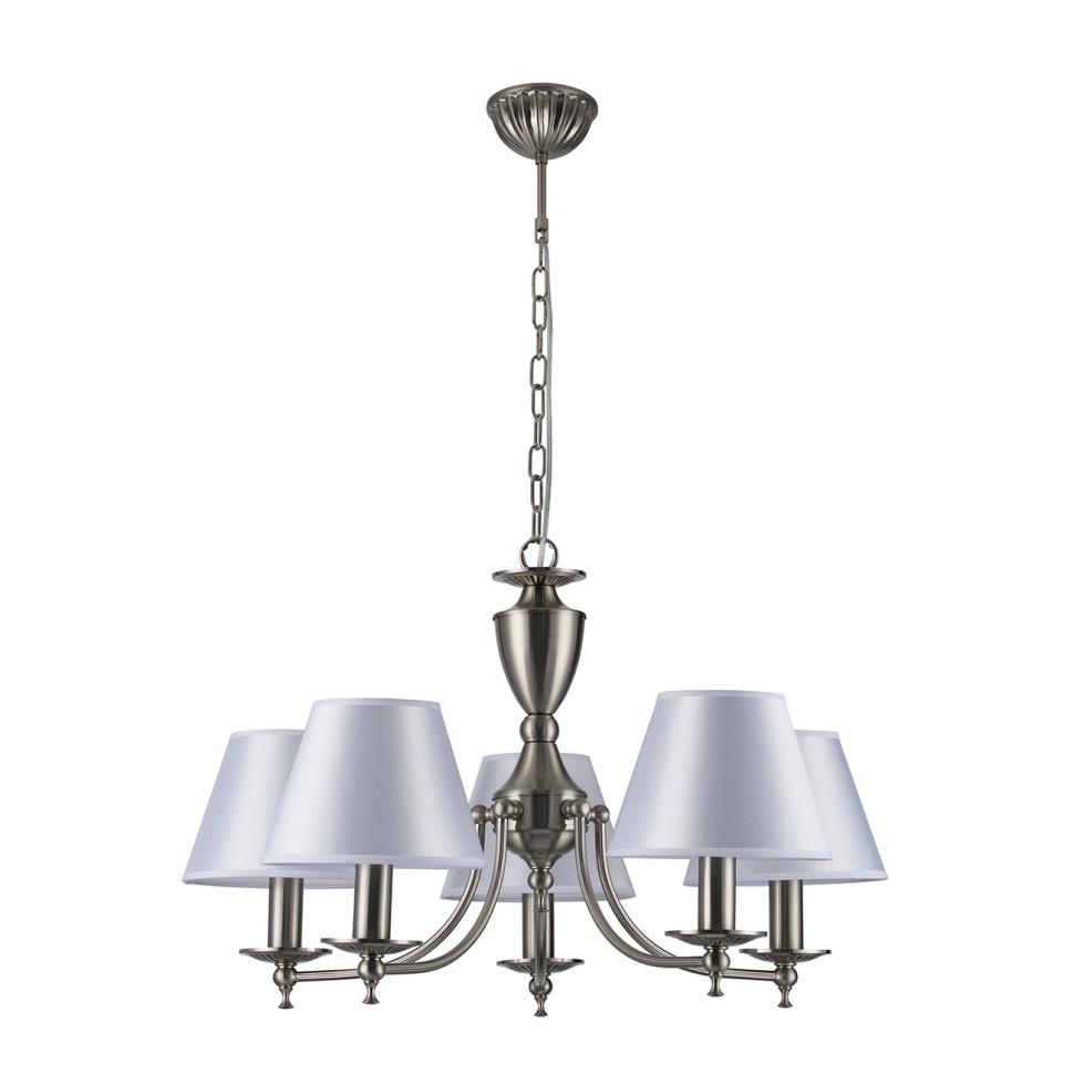 Люстры Подвесные Escada 1144/5PL E14*40W Satin nickel