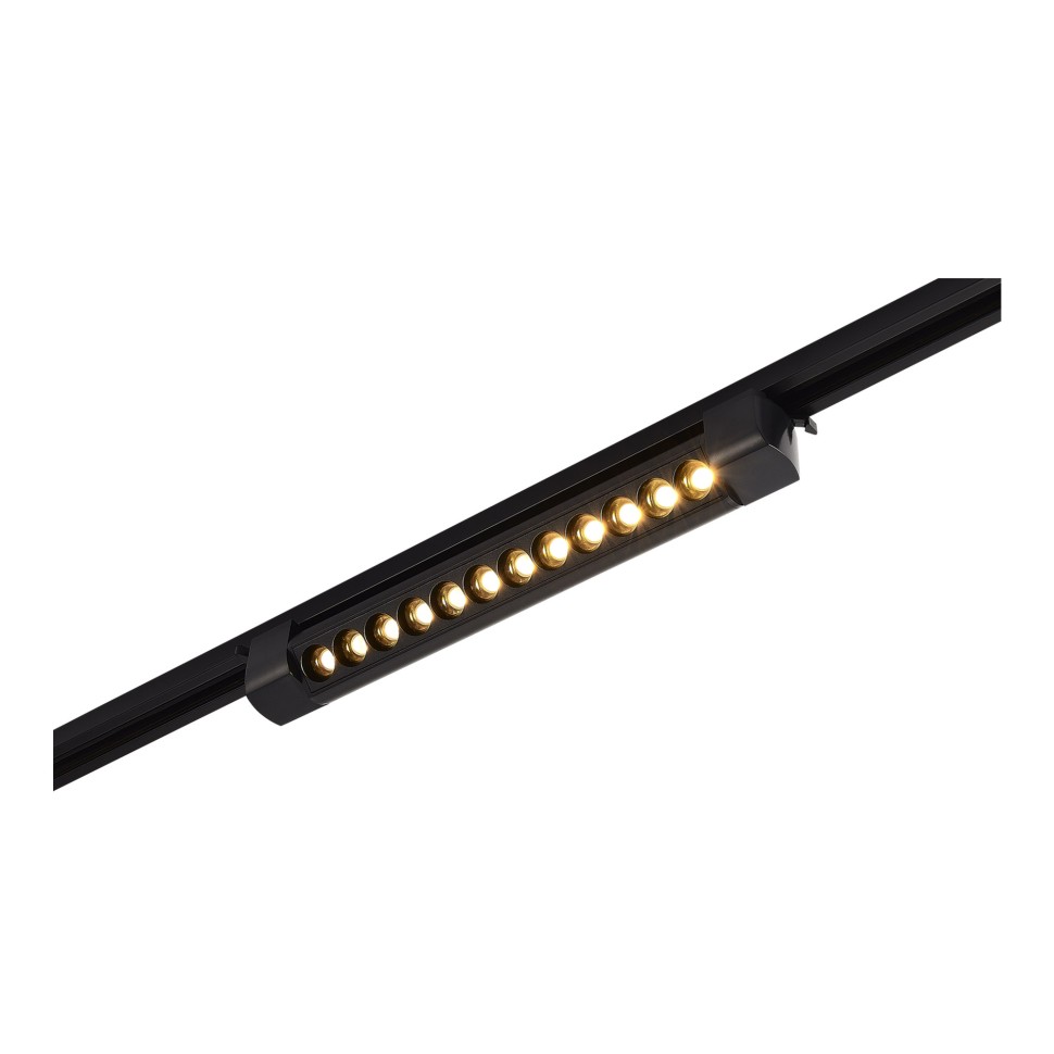 ST367.436.10 Св-к трек. Черный LED 1*10W 3000K 875Lm Ra90 24 IP20 L387xW49xH54 170-240VV