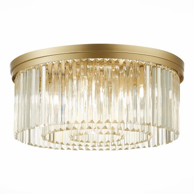 SL1624.202.09 Люстра потолочная ST-Luce шампань/прозрачный E14 9*40W