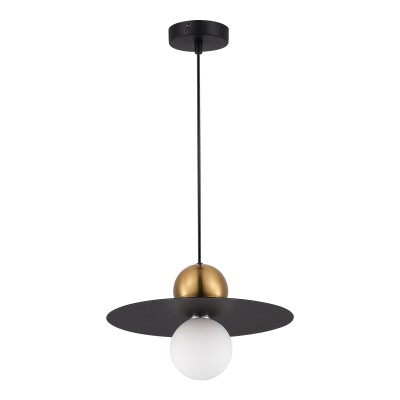 SLE1257-433-01 Светильник подвесной Черный/Черный, Бронзовый G9 1*5W 4000K