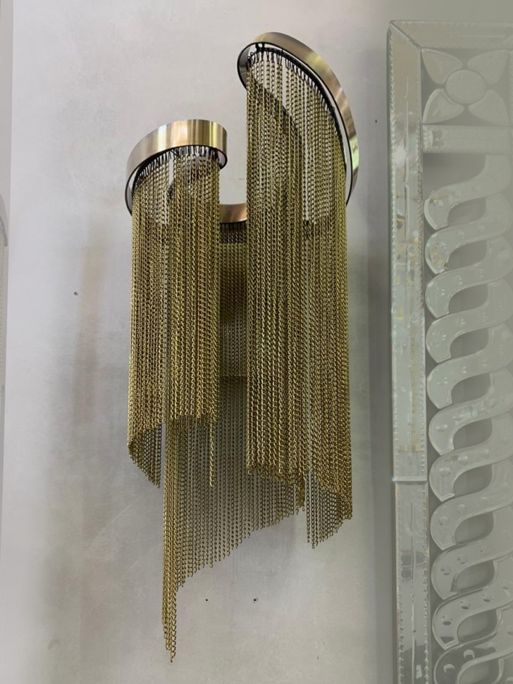 Настенный светильник Delight Collection AC3001-2W antique bronze
