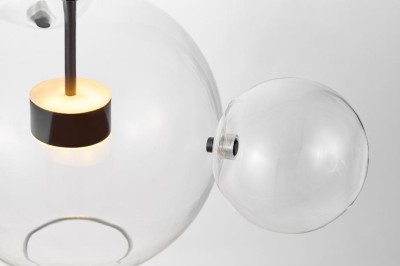 Подвесной светильник Lumina Deco Neroni LDP 6016-3+1 BK