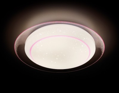 Накладной светильник Ambrella Light F46 PI 48W D450