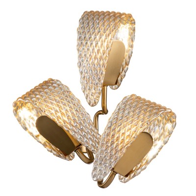 INDIGO Настенный светильник FLESS 11033/3W Amber