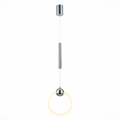 SL1578.103.01 Подвес ST-Luce Хром/Белый,Хром LED 1*15W 3000K