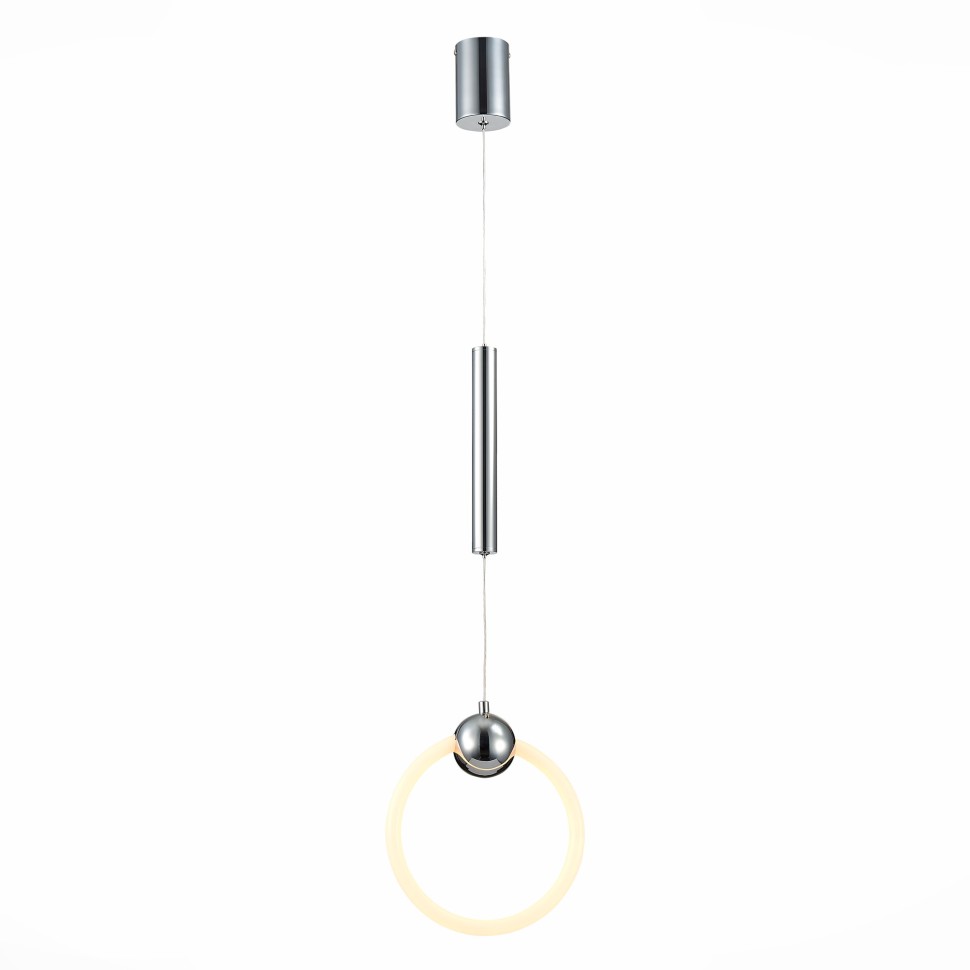 SL1578.103.01 Подвес ST-Luce Хром/Белый,Хром LED 1*15W 3000K